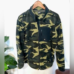 Quicksilver Camouflage Fleece Zip Up